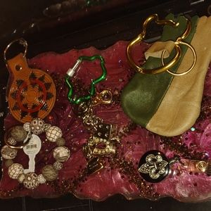 Purse fobs/keychain lot